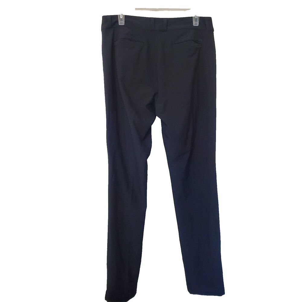 Adidas Golf Pants Flat Front Athletic Performance Womens Size 10 Dark Gray - Picture 12 of 16